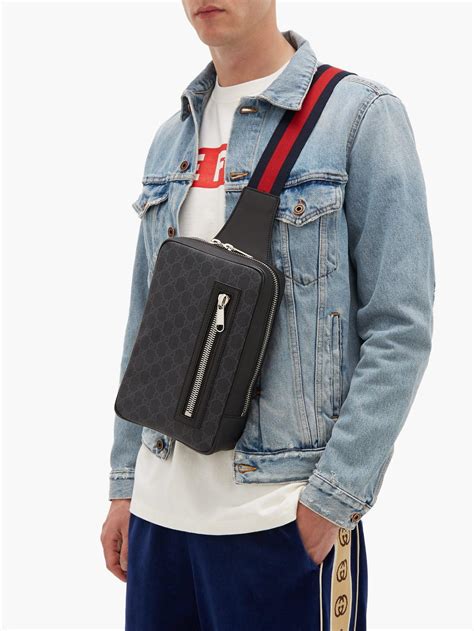 gucci crossbody bag man|crossbody Gucci man bag sale.